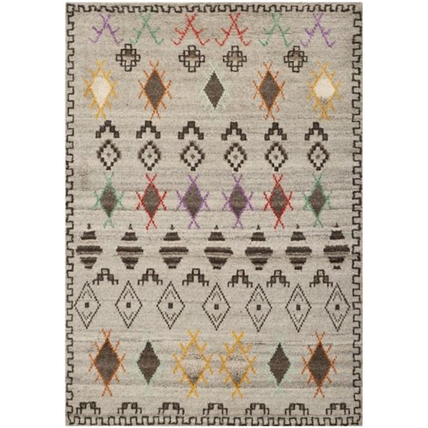 Safavieh Kenya Hand Woven Rectangle Rug- Natural - Multi- 5 x 8 ft. KNY812A-5 - main